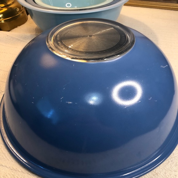 Vintage Moody Blues Pyrex Mixing Bowl Set Of 4 - Picture 8 of 11